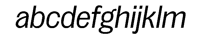 Spent LtItalic Instance FONT