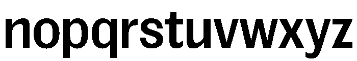 Spent Med Instance Font LOWERCASE