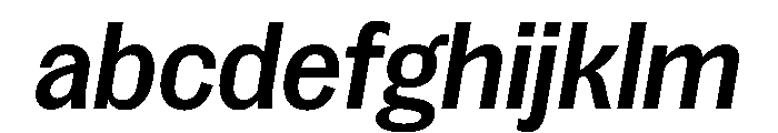 Spent MedItalic Instance FONT