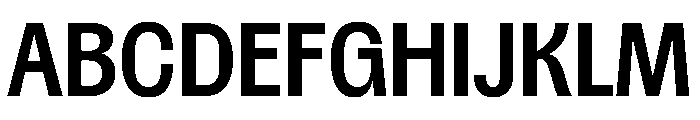 Spent Medium Font UPPERCASE