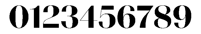 Spiller Contrast High Bold Font OTHER CHARS