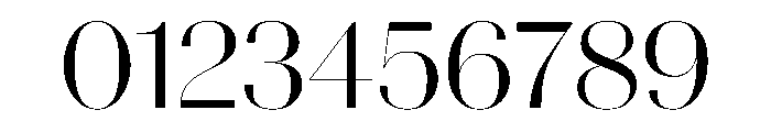 Spiller Contrast High Light Font OTHER CHARS