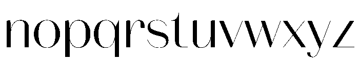 Spiller Contrast High Light Font LOWERCASE