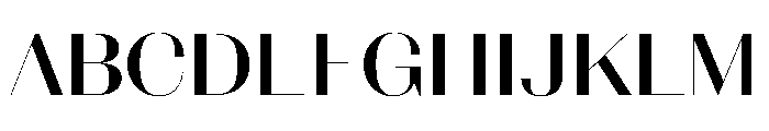 Spiller Contrast High Medium Font UPPERCASE