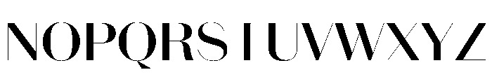 Spiller Contrast High Medium Font UPPERCASE