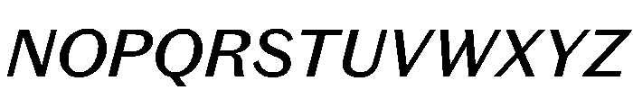 Spiller Medium Italic Font UPPERCASE