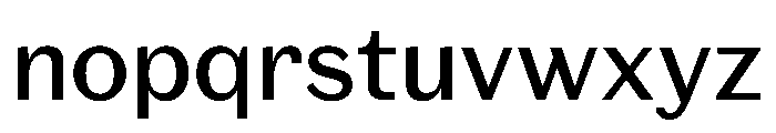 Spiller Medium Font LOWERCASE