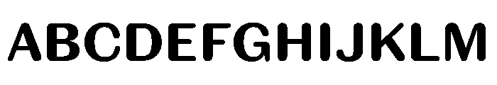 Spiller Rounded Bold Font UPPERCASE