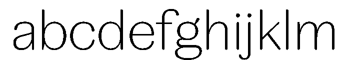 Spiller Rounded Extralight FONT