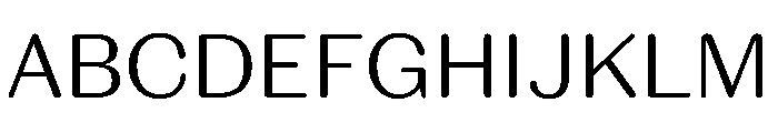 Spiller Rounded Light Font UPPERCASE
