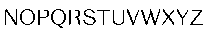 Spiller Rounded Light Font UPPERCASE