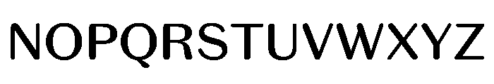 Spiller Rounded Medium Font UPPERCASE