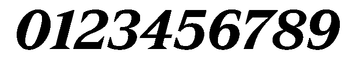 Spiller Serif Bold Italic Font OTHER CHARS