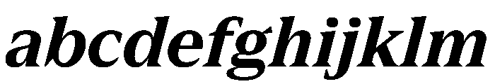 Spiller Serif Bold Italic FONT