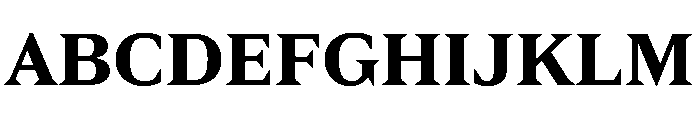 Spiller Serif Bold Font UPPERCASE