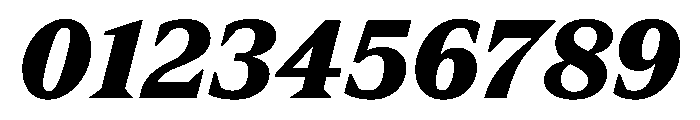 Spiller Serif Extrabold Italic Font OTHER CHARS