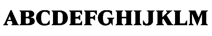 Spiller Serif Extrabold Font UPPERCASE
