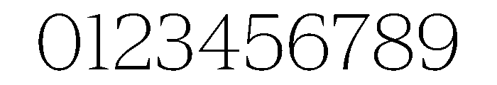 Spiller Serif Extralight Font OTHER CHARS