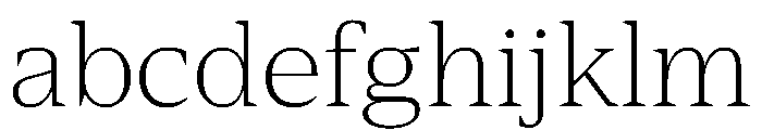 Spiller Serif Extralight FONT