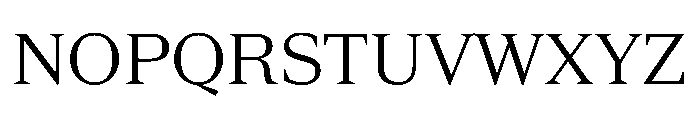 Spiller Serif Light Font UPPERCASE