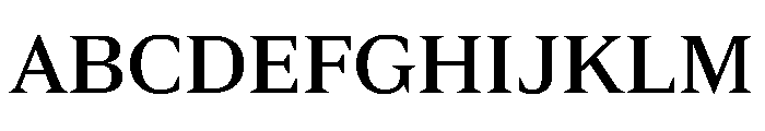 Spiller Serif Medium Font UPPERCASE