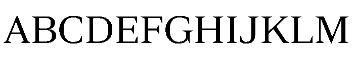 Spiller Serif Regular Font UPPERCASE