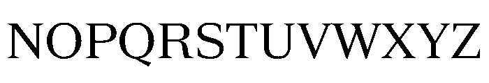 Spiller Serif Regular Font UPPERCASE