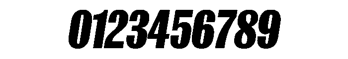 Spiller Width XCond Extrabold Italic Font OTHER CHARS