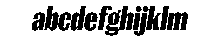 Spiller Width XCond Extrabold Italic FONT