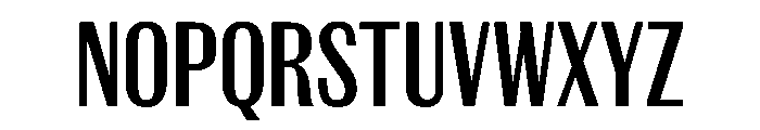 Spiller Width XCond Medium Font UPPERCASE