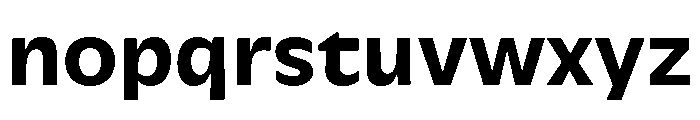 Spinelo Bold Font LOWERCASE