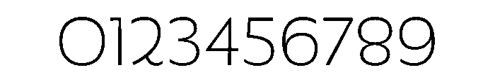 Spinelo ExtraLight Font OTHER CHARS