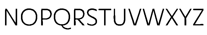 Spinelo Light Font UPPERCASE