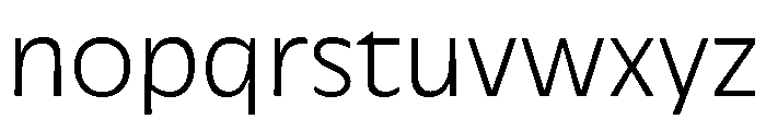 Spinelo Light Font LOWERCASE