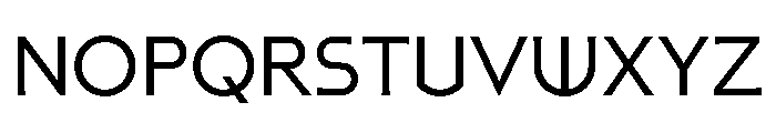 Spoorweg Regular Font LOWERCASE