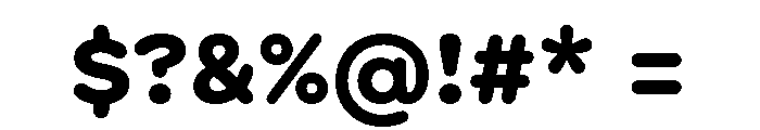 Spot GroteskBold Font OTHER CHARS