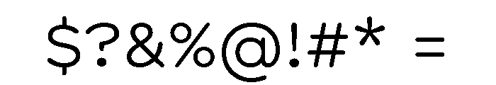 Spot GroteskLight Font OTHER CHARS