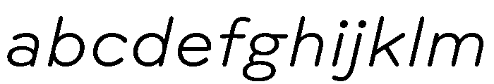 Spot GroteskLightItalic FONT