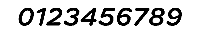 Spot GroteskMediumItalic Font OTHER CHARS