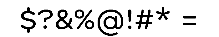 Spot GroteskRegular Font OTHER CHARS