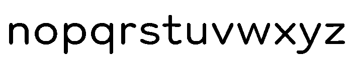 Spot GroteskRegular Font LOWERCASE
