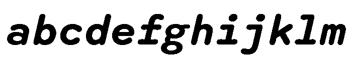 Spot MonoBoldItalic FONT
