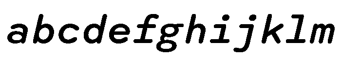 Spot MonoMediumItalic FONT