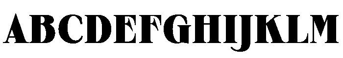 Sprat CondensedBlack Font UPPERCASE