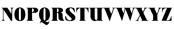 Sprat CondensedBlack Font UPPERCASE