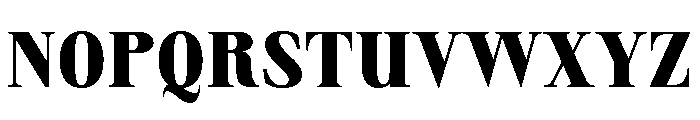 Sprat CondensedBold Font UPPERCASE