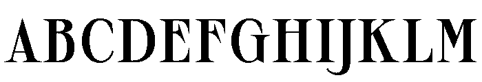 Sprat CondensedMedium Font UPPERCASE