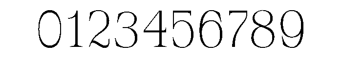 Sprat CondensedThin Font OTHER CHARS
