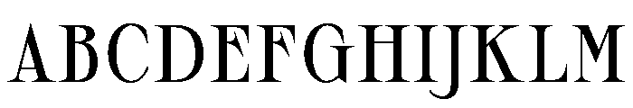 Sprat CondesedRegular Font UPPERCASE