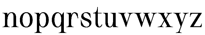 Sprat CondesedRegular Font LOWERCASE